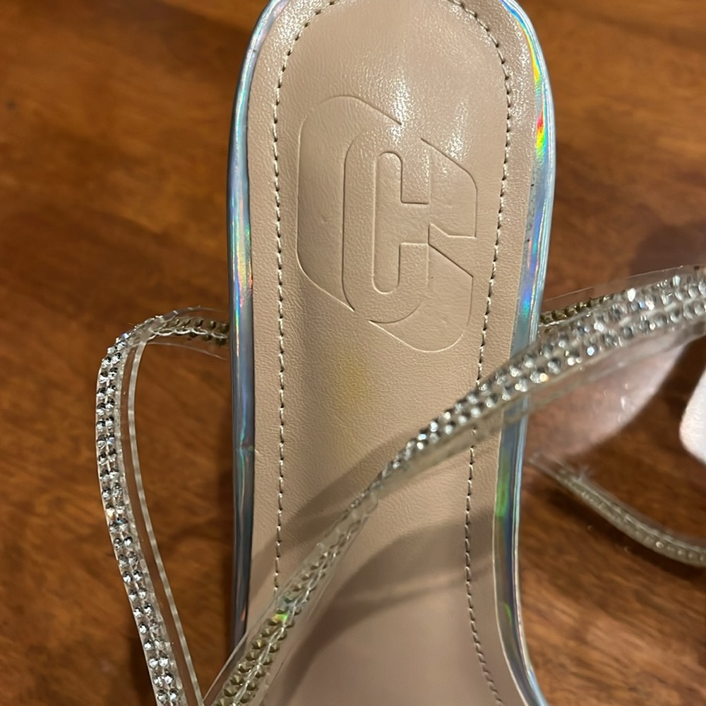 C C Clear high heels size 30 Europe or 8-8.5 US - Picture 2 of 12
